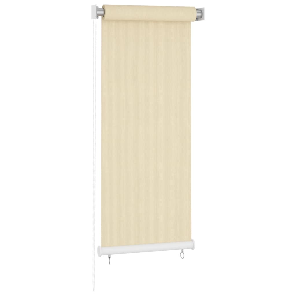 krémszínű kültéri HDPE roló 65(Szé)x140(Ma) cm