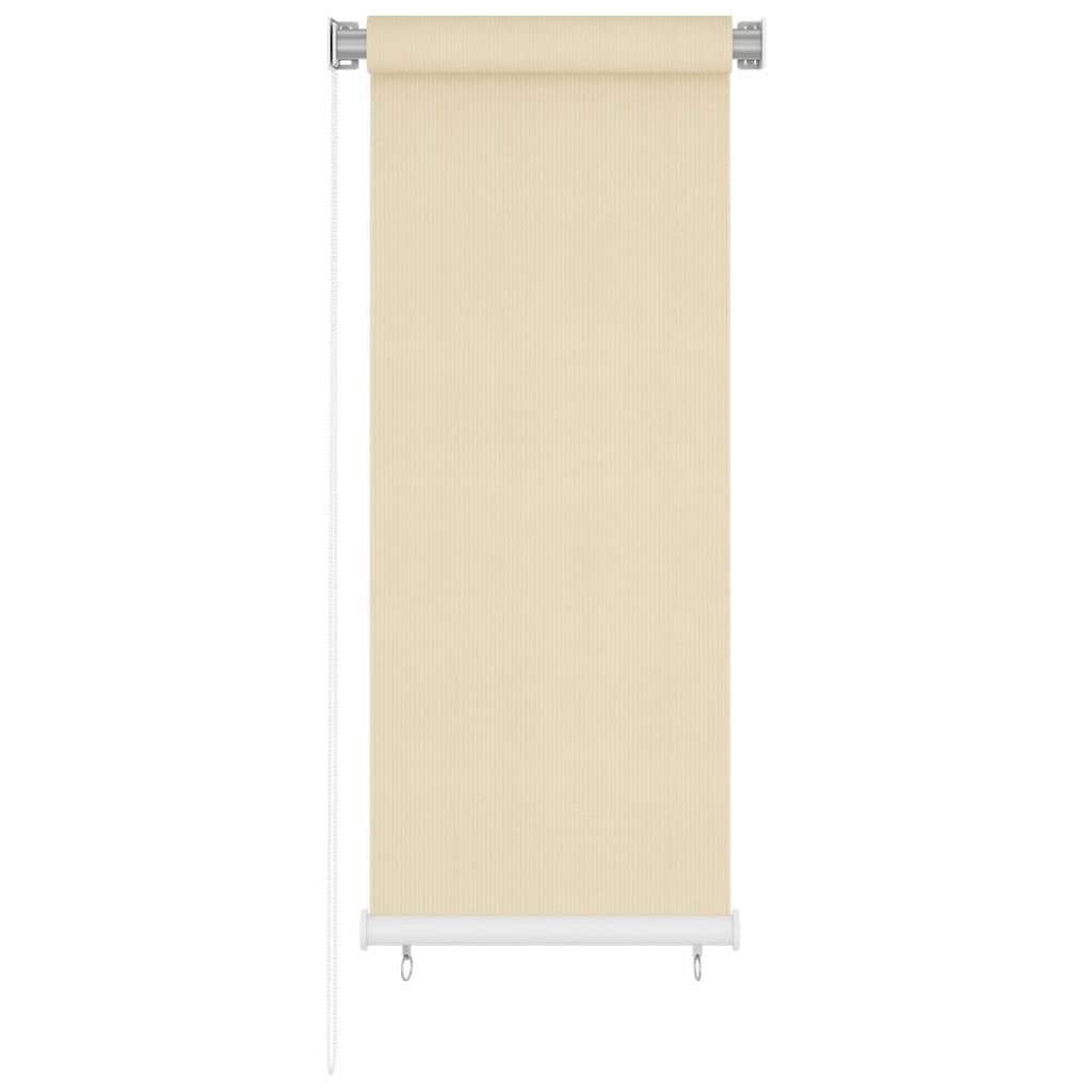 krémszínű kültéri HDPE roló 65(Szé)x140(Ma) cm