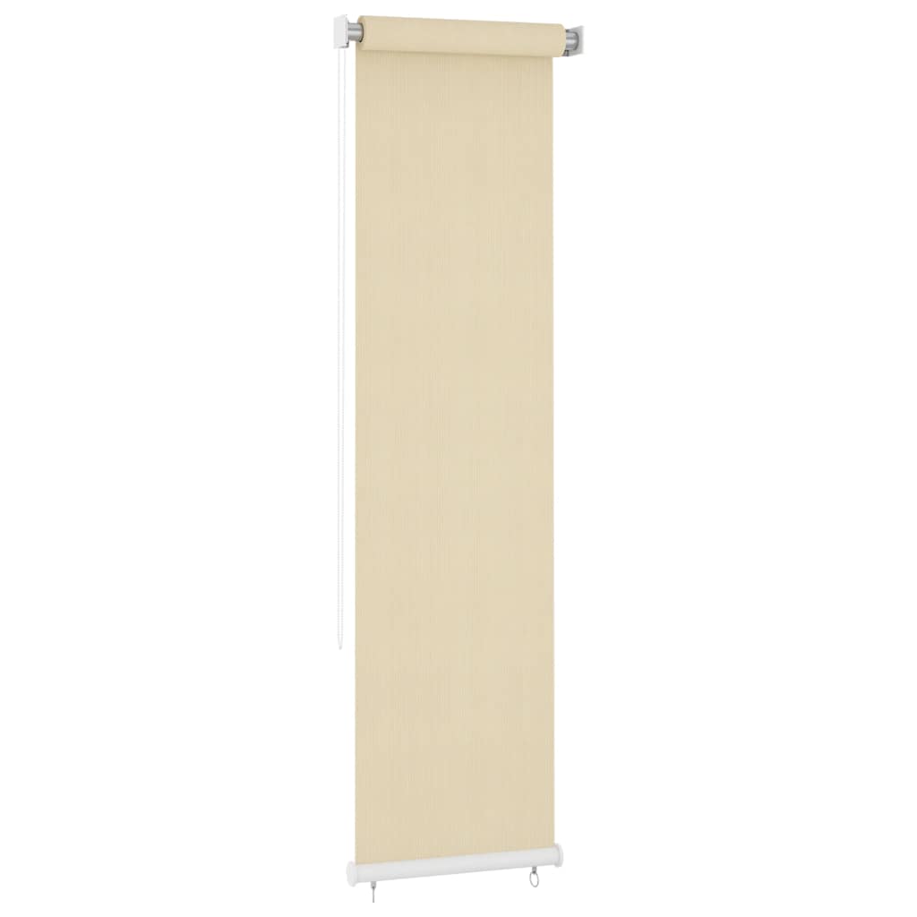krémszínű kültéri HDPE roló 65(Szé)x230(Ma) cm