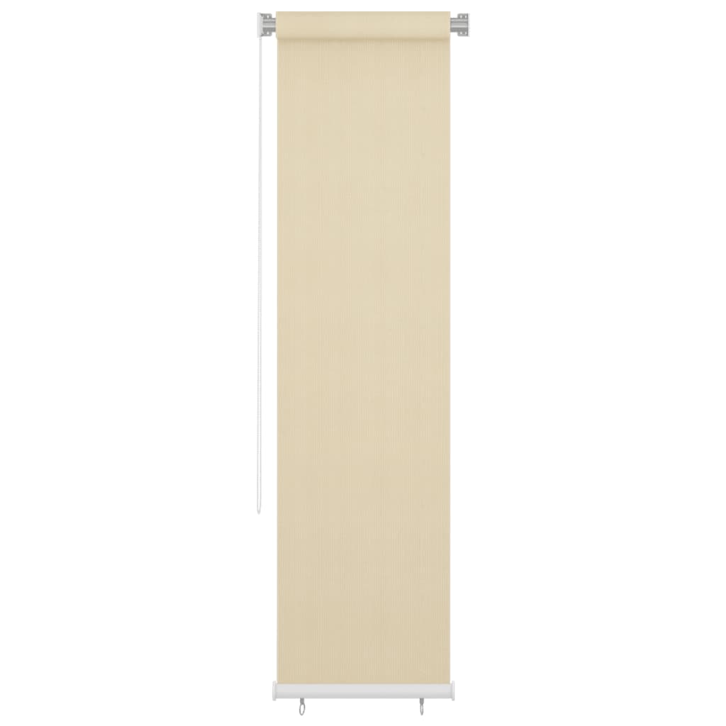 krémszínű kültéri HDPE roló 65(Szé)x230(Ma) cm