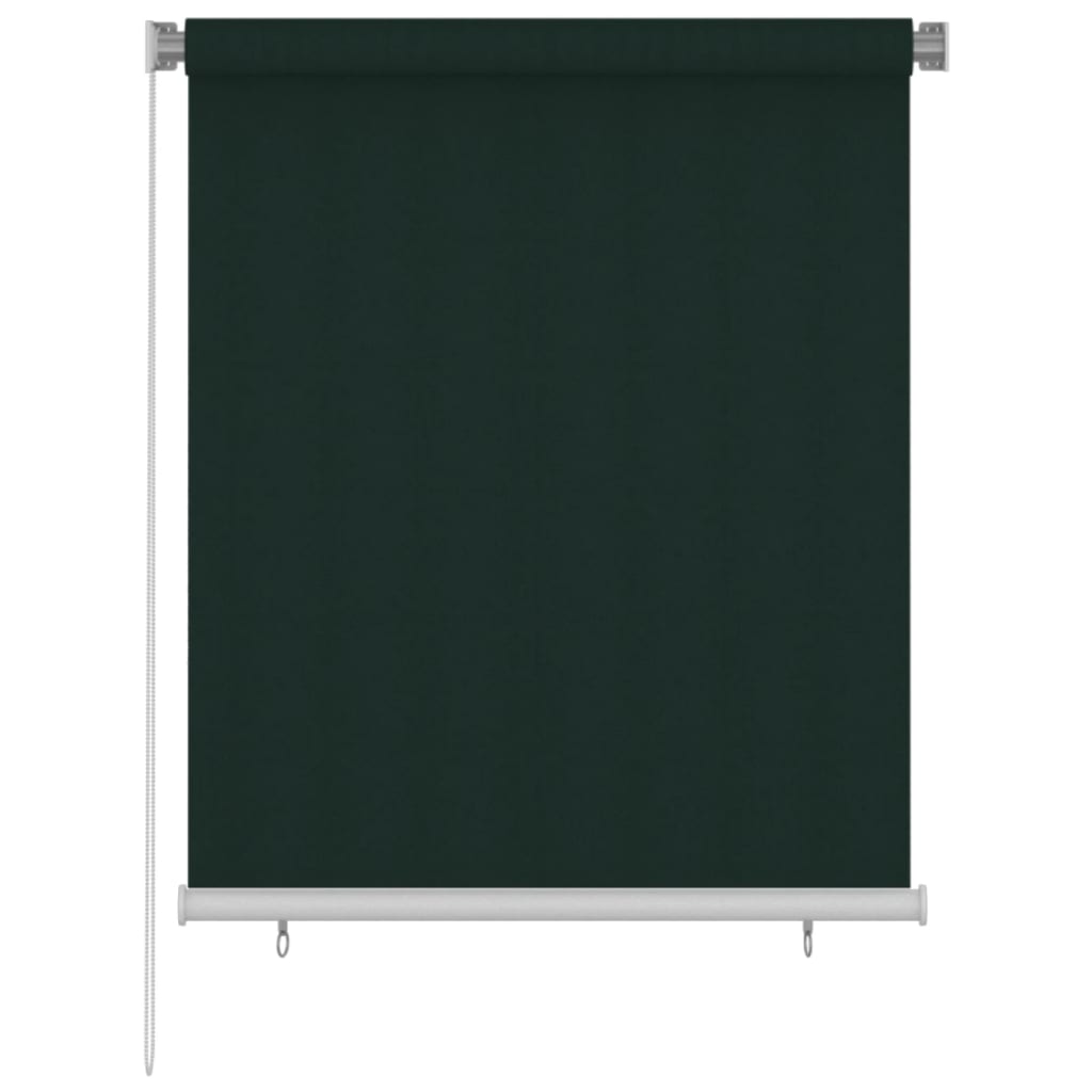 sötétzöld kültéri HDPE roló 120 x 140 cm