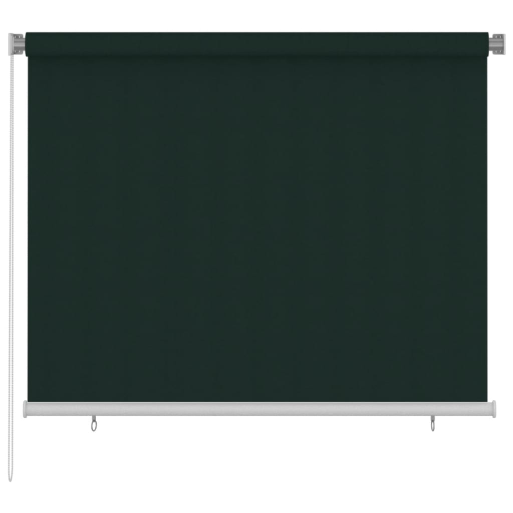 sötétzöld kültéri HDPE roló 180 x 140 cm