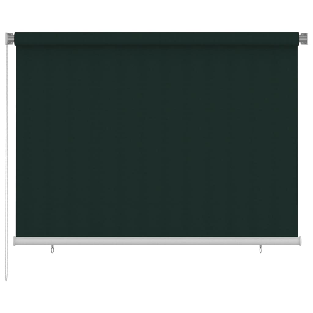 sötétzöld kültéri HDPE roló 200 x 140 cm