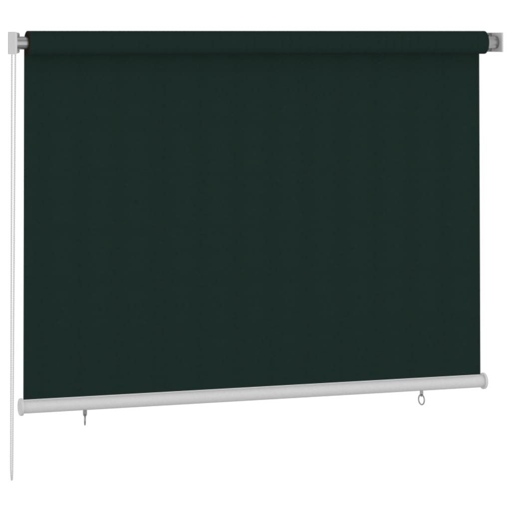 sötétzöld kültéri HDPE roló 200 x 140 cm