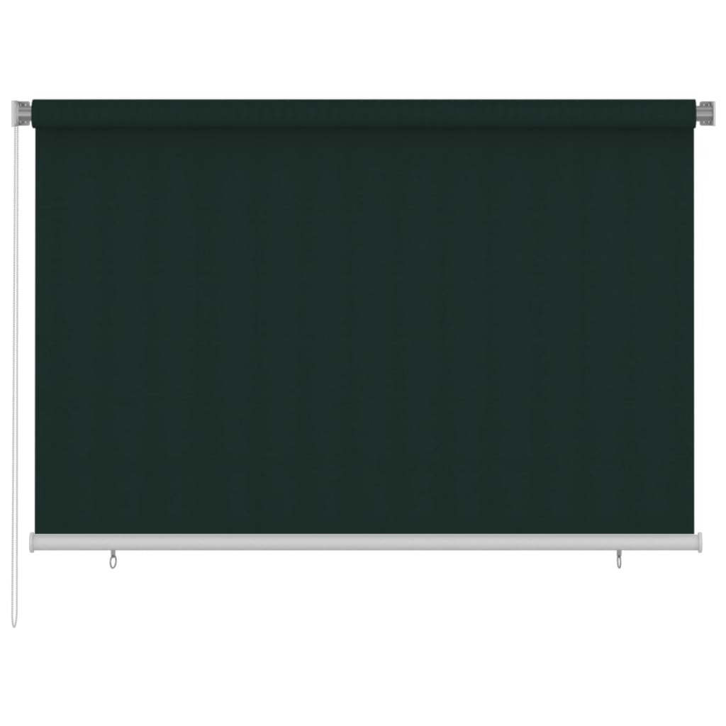 sötétzöld kültéri HDPE roló 220 x 140 cm