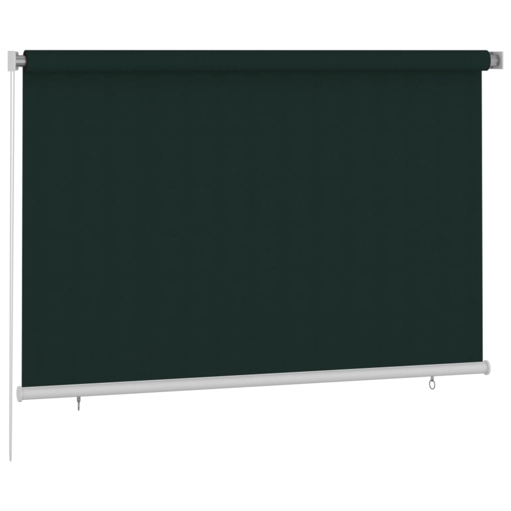 sötétzöld kültéri HDPE roló 220 x 140 cm