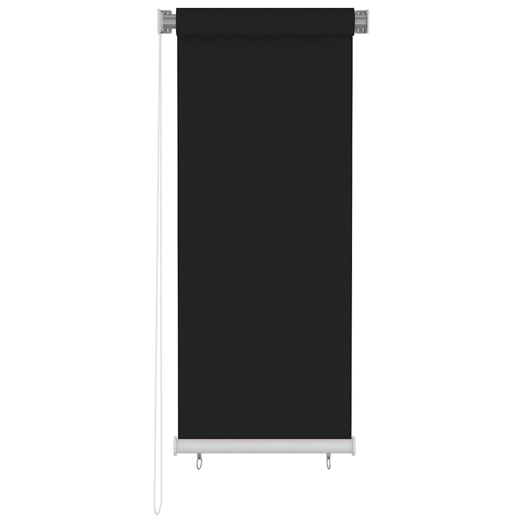 fekete, kültéri sötétítő roló 65(Szé)x140(Ma) cm