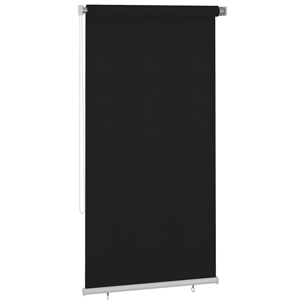 fekete, kültéri sötétítő roló 125(Szé)x230(Ma) cm