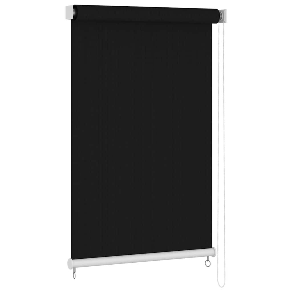 fekete, kültéri sötétítő roló 145(Szé)x230(Ma) cm