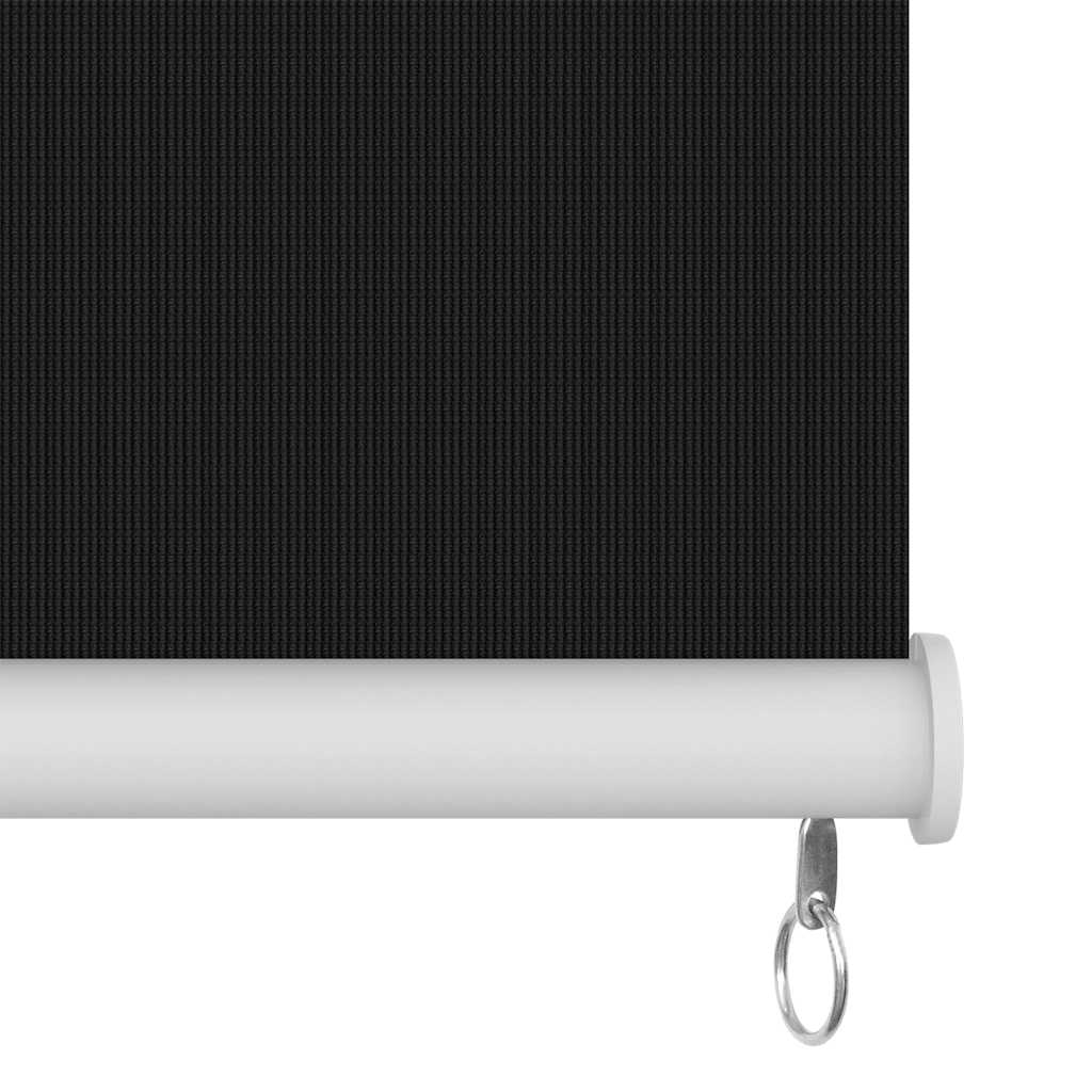fekete, kültéri sötétítő roló 185(Szé)x230(Ma) cm