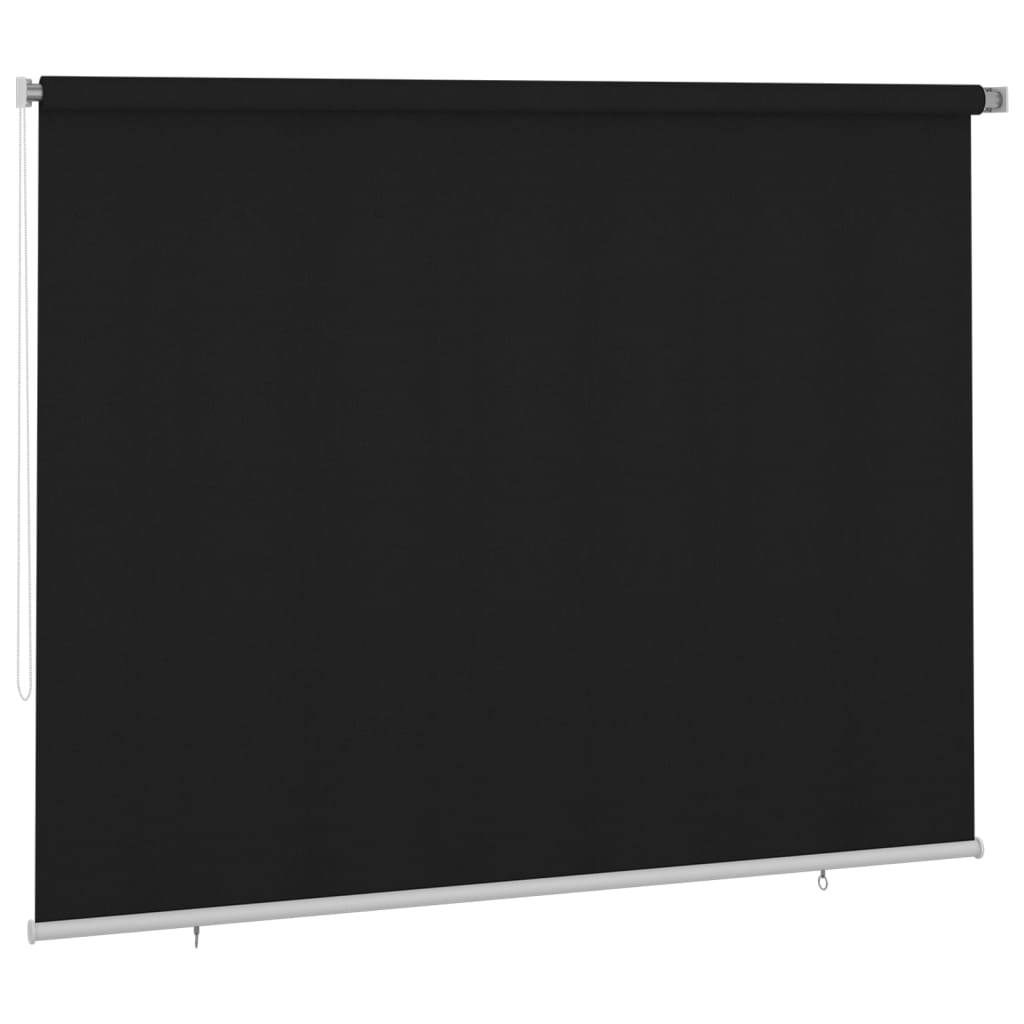 fekete kültéri roló 300 x 230 cm