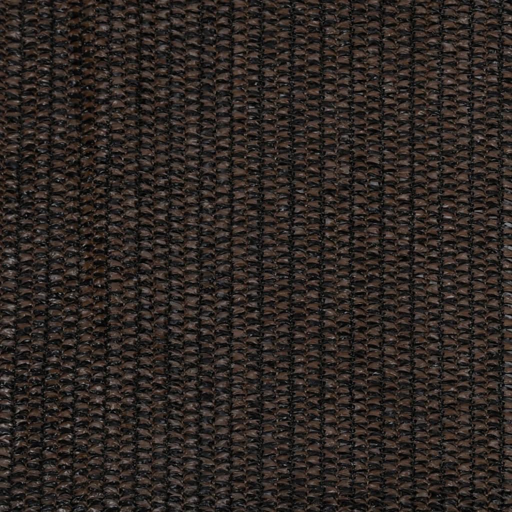 barna kültéri HDPE roló 160 x 140 cm