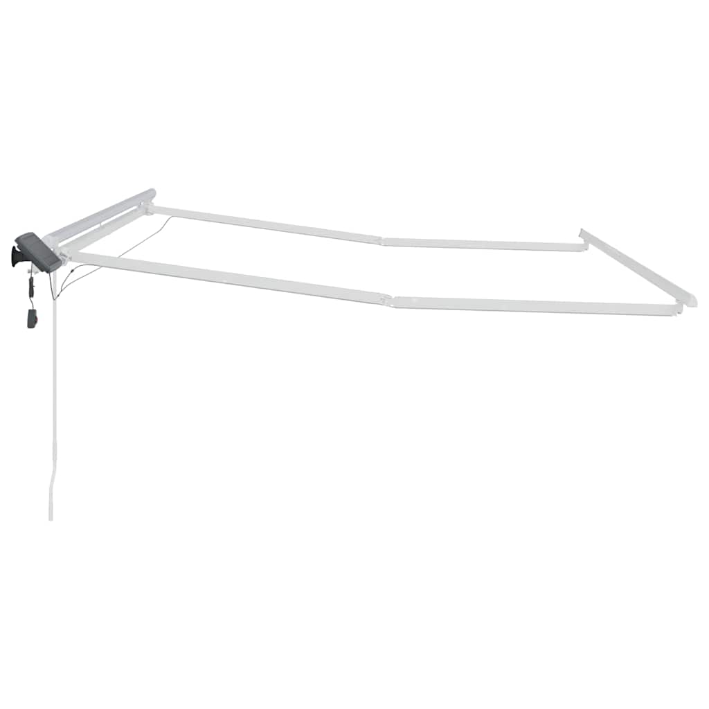 Napernyő keret Fehér 350 x 250 cm Alumínium