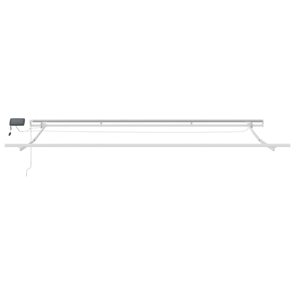 Napernyő keret Fehér 450 × 300 cm Alumínium