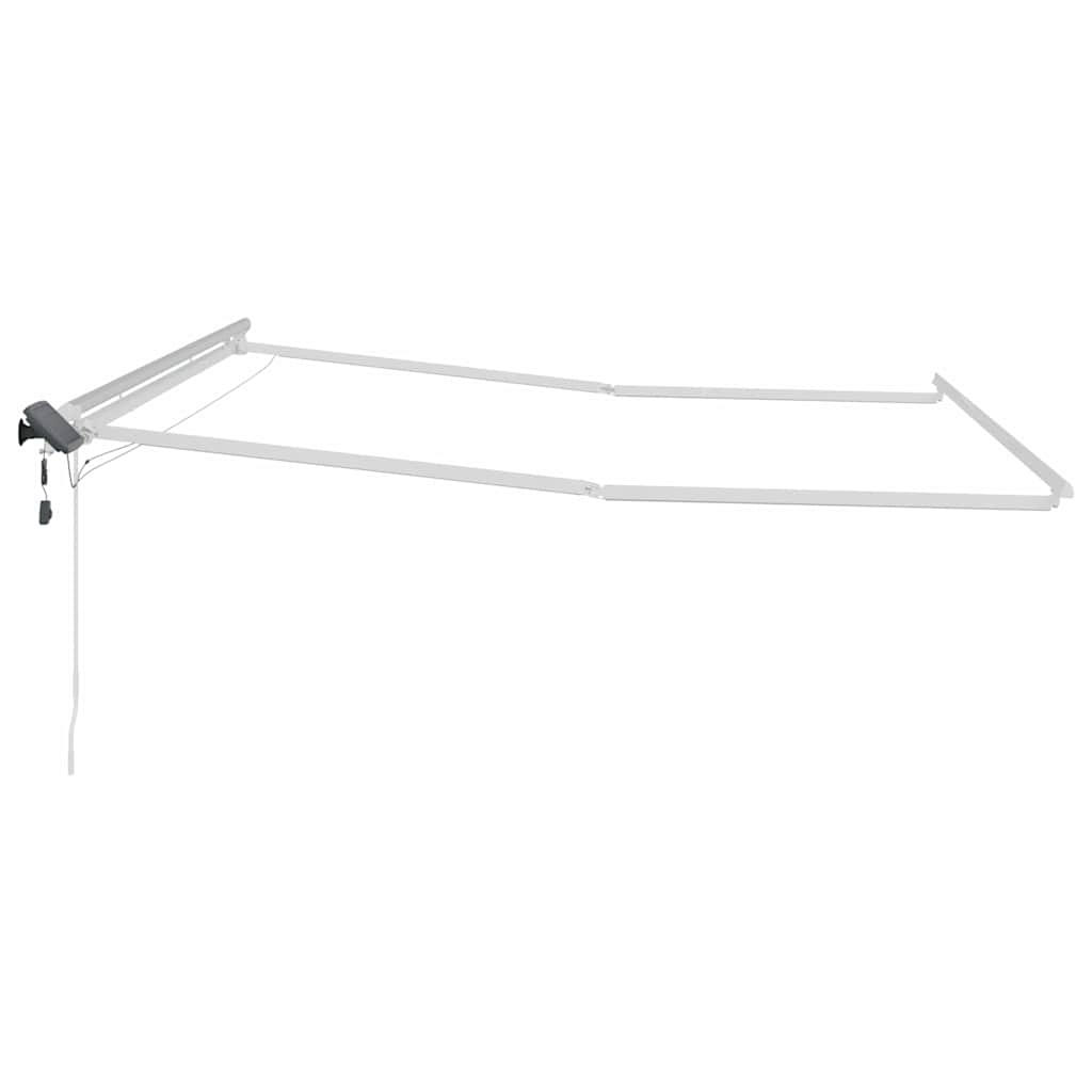 Napernyő keret Fehér 500 × 300 cm Alumínium
