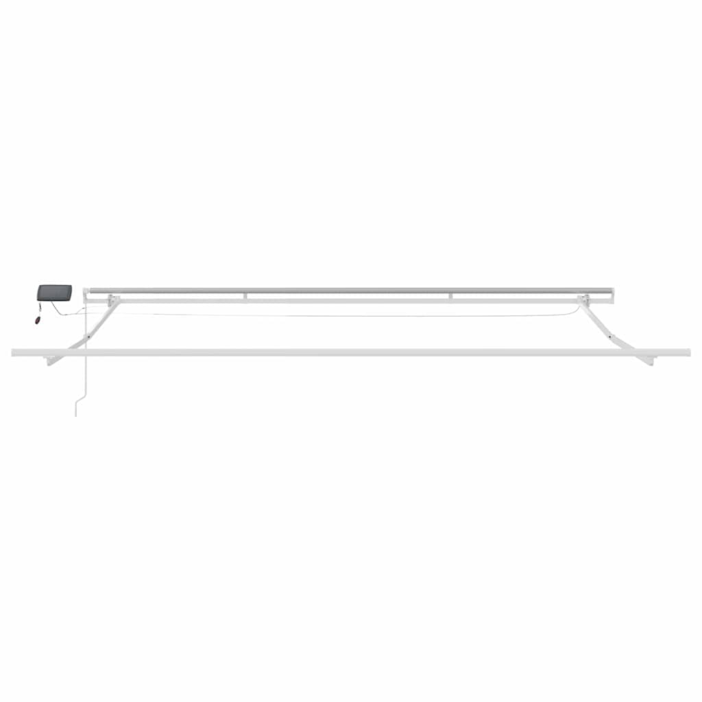 Napernyő keret Fehér 450 × 350 cm Alumínium
