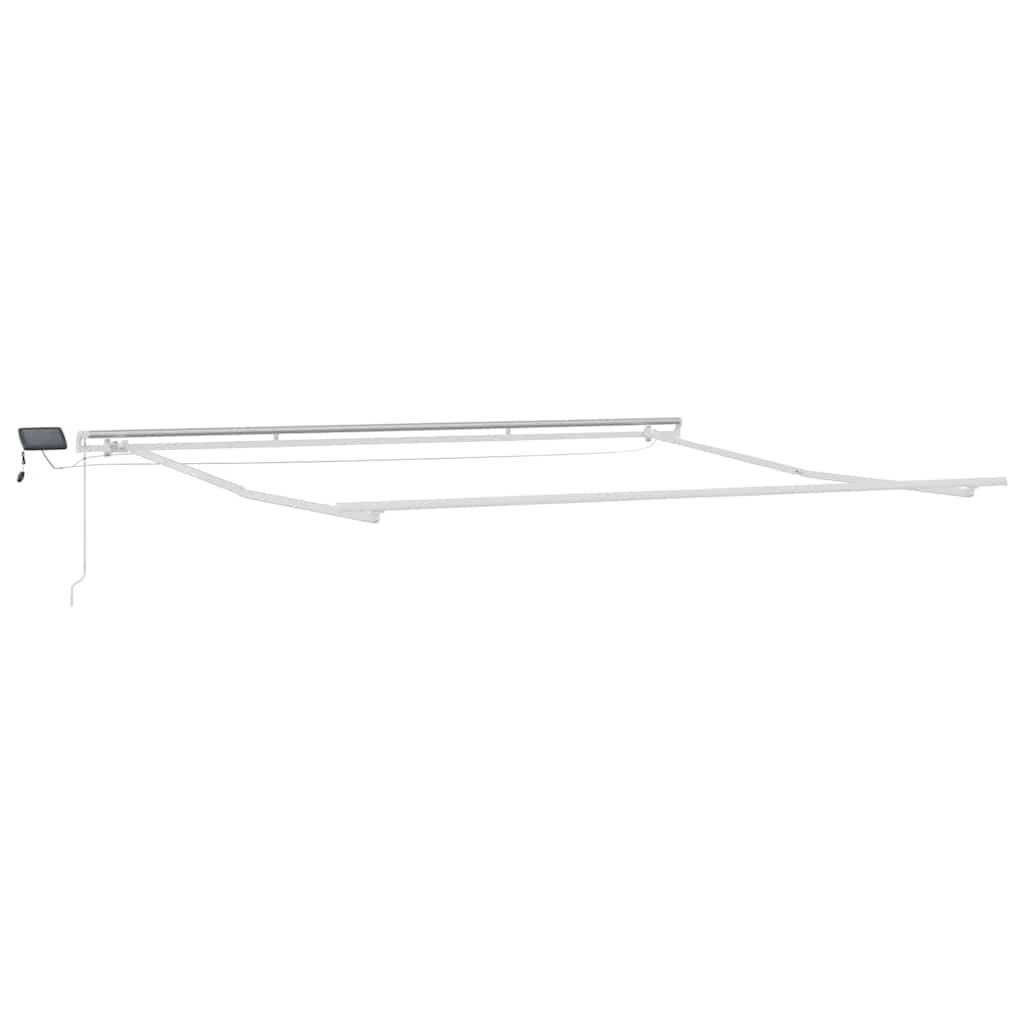 Napernyő keret Fehér 500 × 350 cm Alumínium