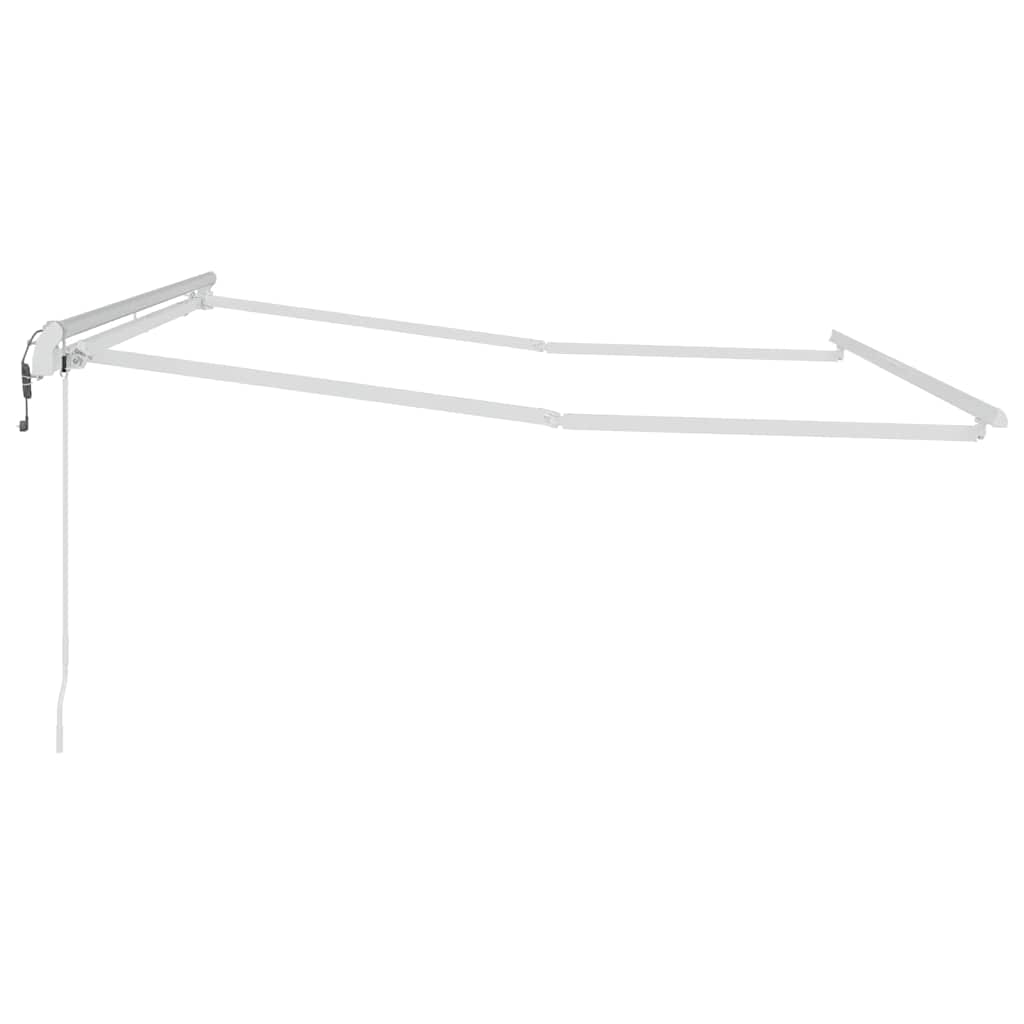 Napernyő keret Fehér 300 x 250 cm Alumínium
