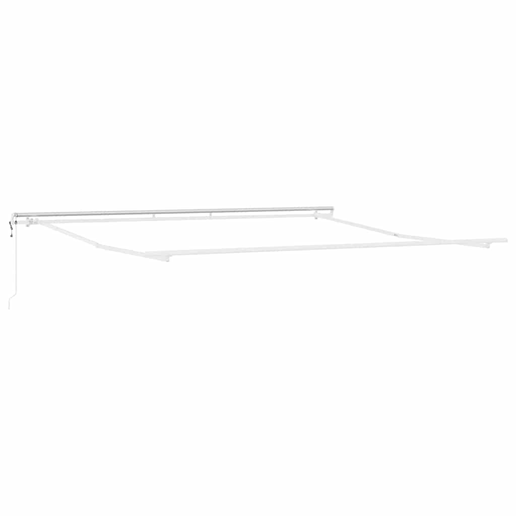 Napernyő keret Fehér 400 × 350 cm Alumínium