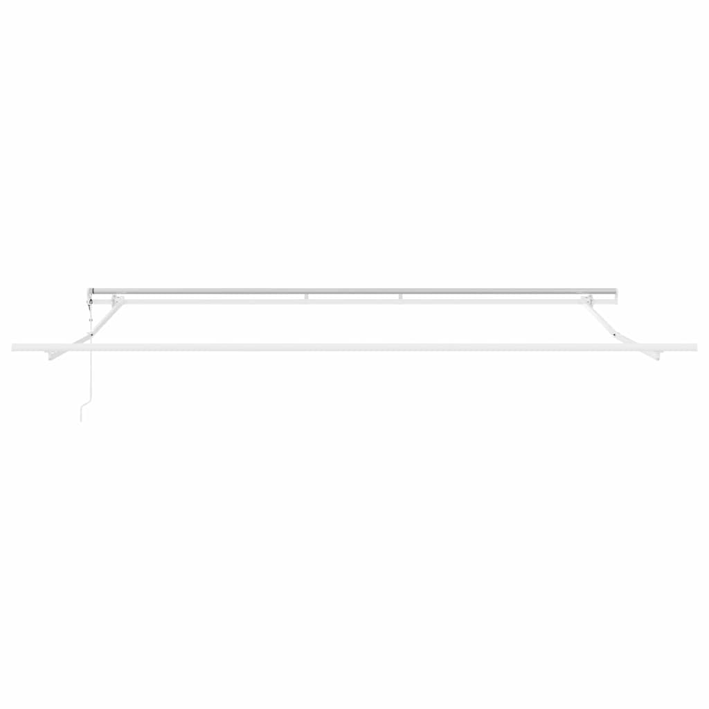 Napernyő keret Fehér 400 × 350 cm Alumínium