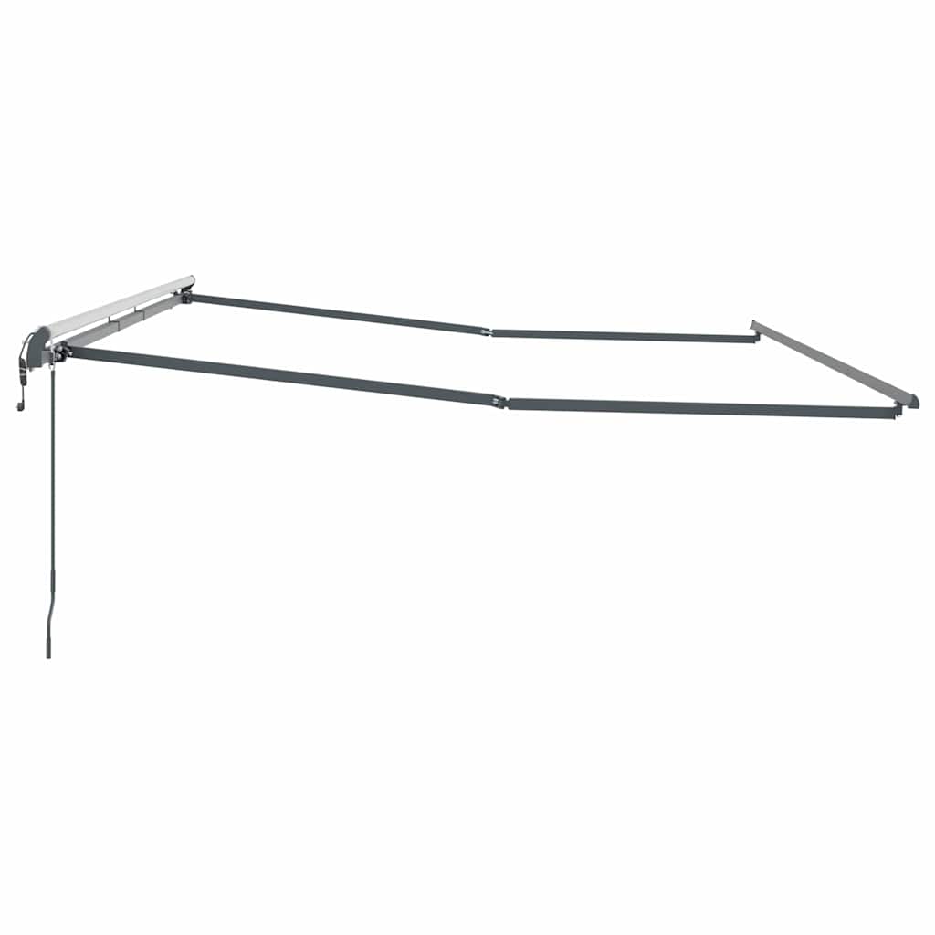 Napernyő keret Antracit 400 × 300 cm Alumínium