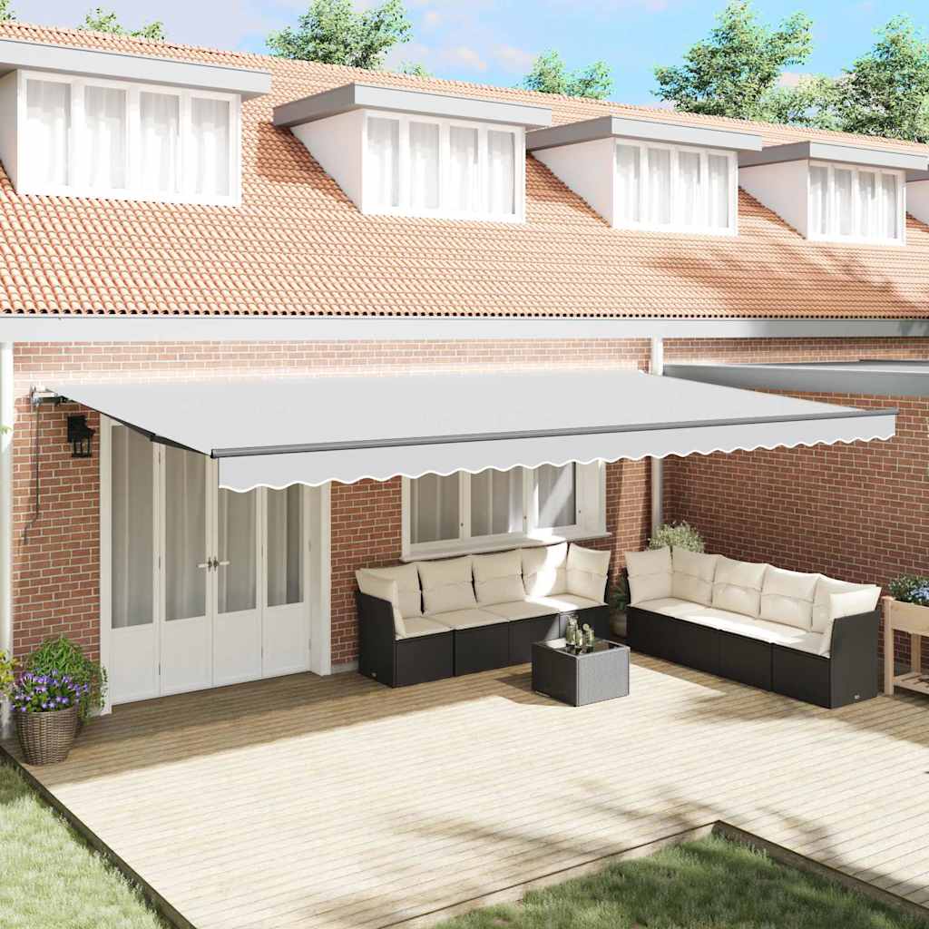 Napernyő keret Antracit 600 × 300 cm Alumínium