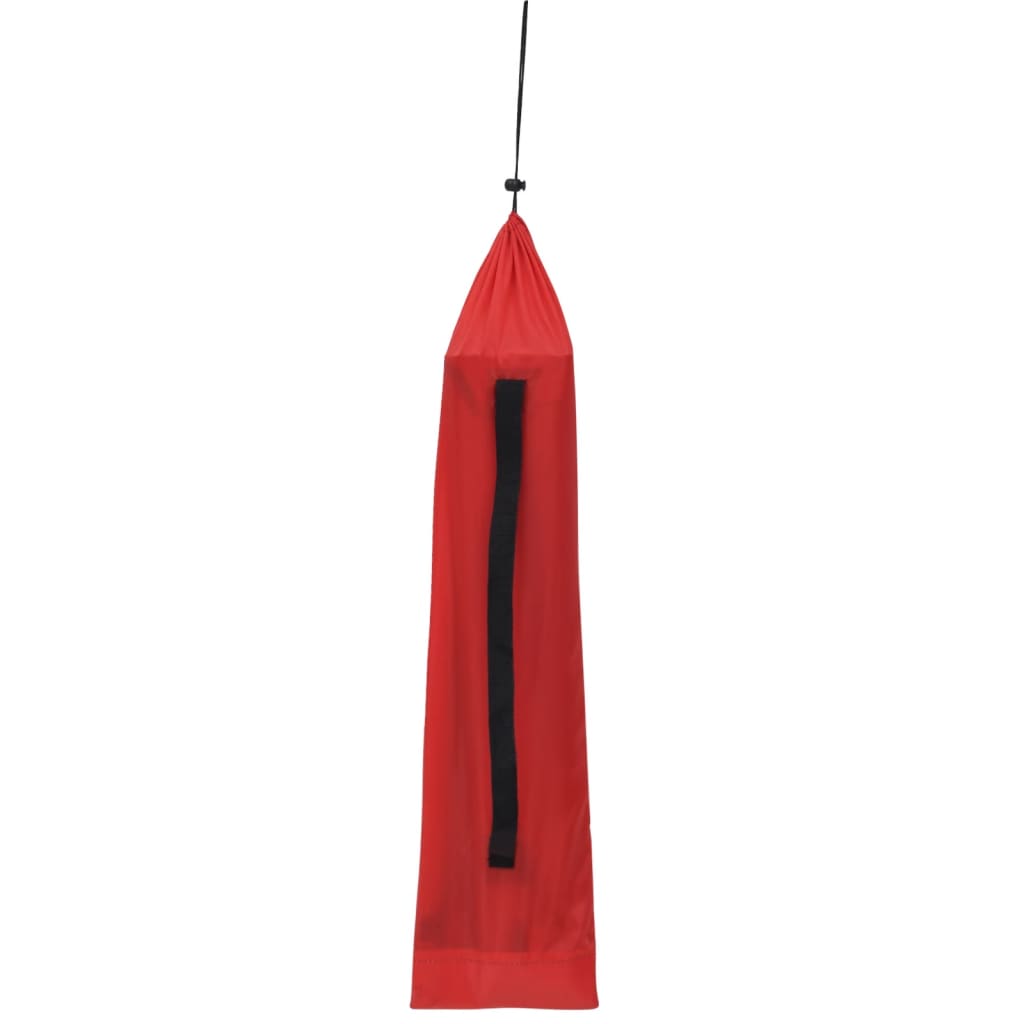 piros oxford szövet és acél kempingágy 180 x 60 x 19 cm