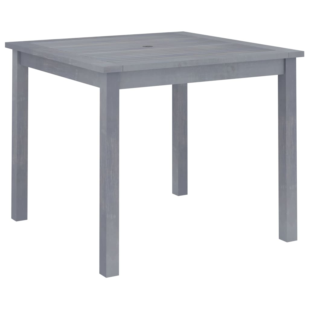 tömör akácfa kerti étkezőasztal 88 x 88 x 74 cm