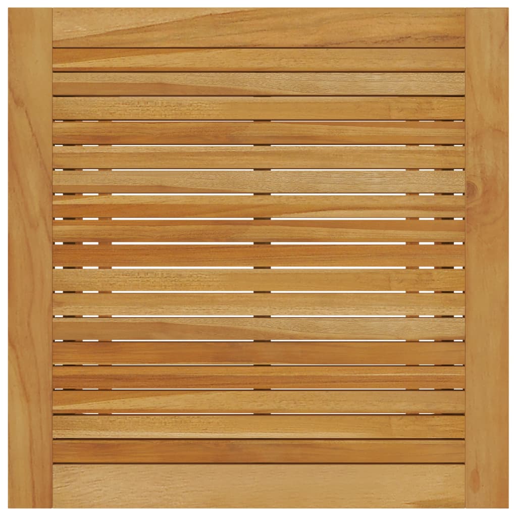tömör akácfa kerti étkezőasztal 88 x 88 x 74 cm