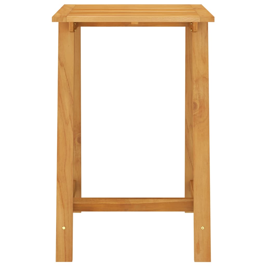 tömör akácfa kerti bárasztal 70 x 70 x 104 cm