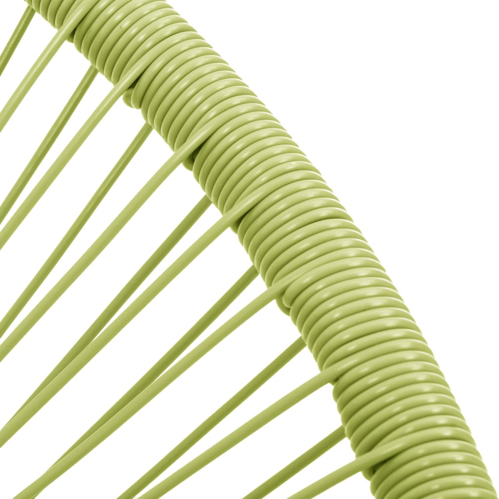 zöld polyrattan kerti Acapulco szék