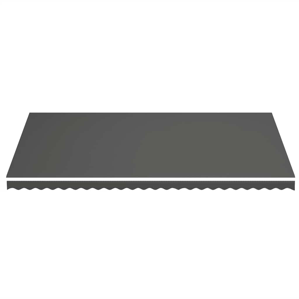 antracitszürke poliészter pótszövet napellenzőhöz 600x350 cm