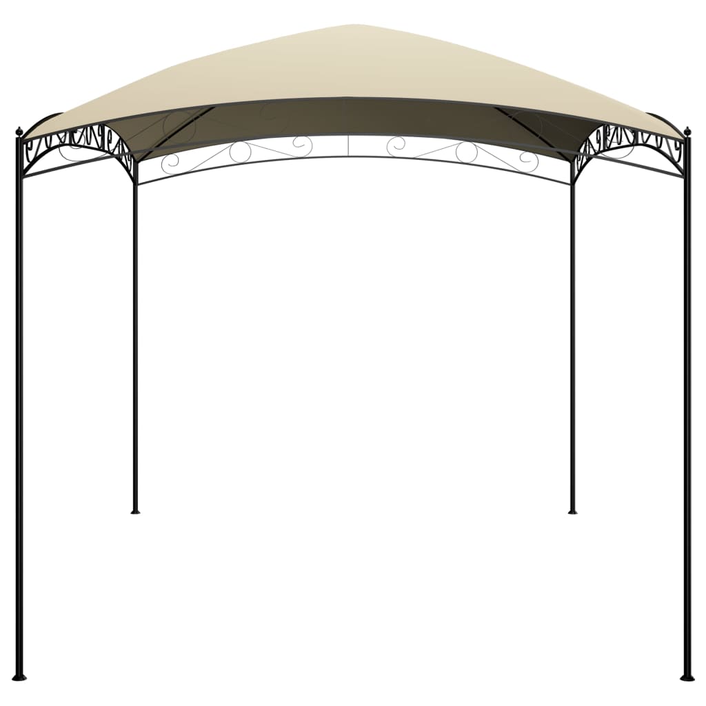 krémszínű pavilon 3 x 4 x 2,65 m 180 g/m²