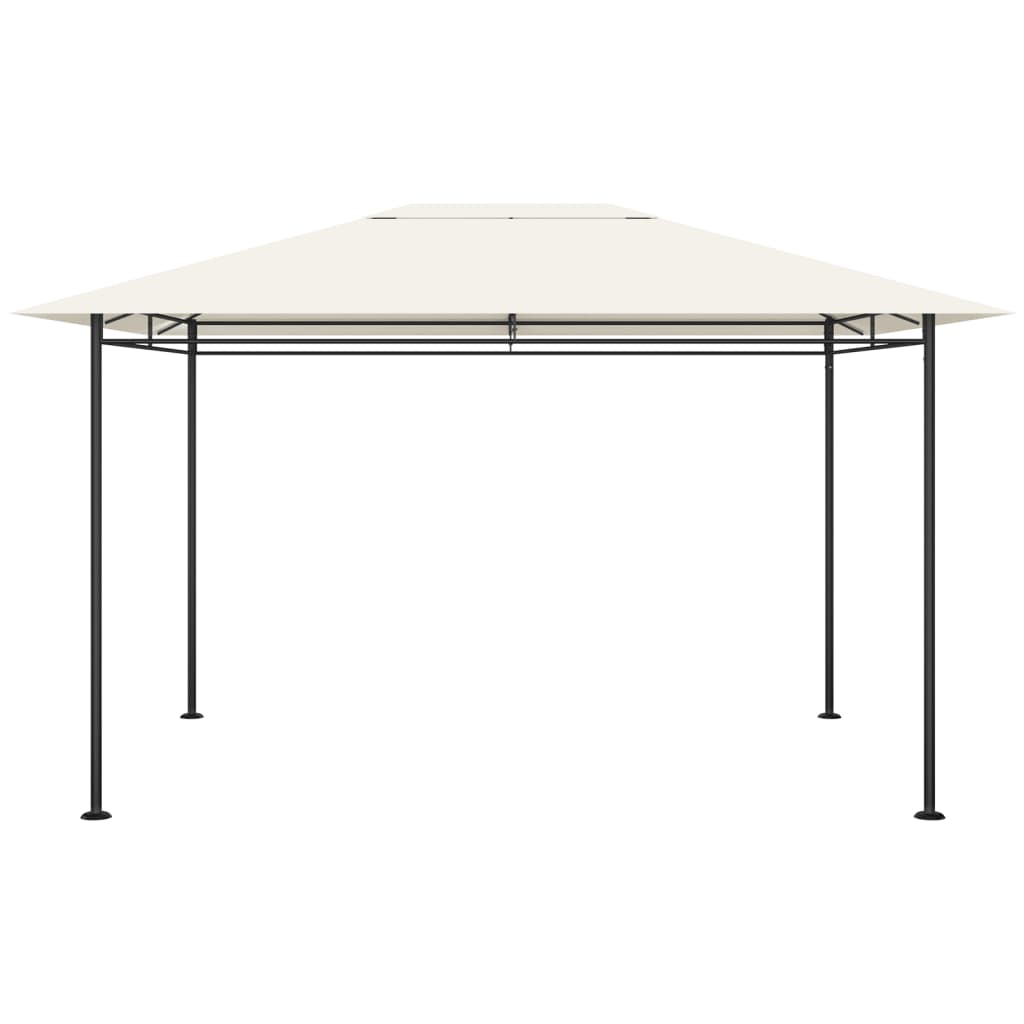 krémszínű pavilon 384x281x270 cm 180 g/m²