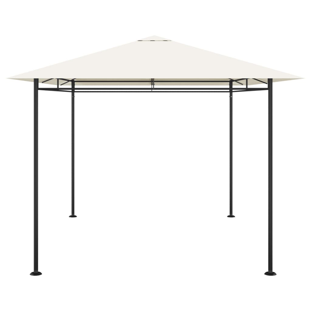 krémszínű pavilon 384x281x270 cm 180 g/m²