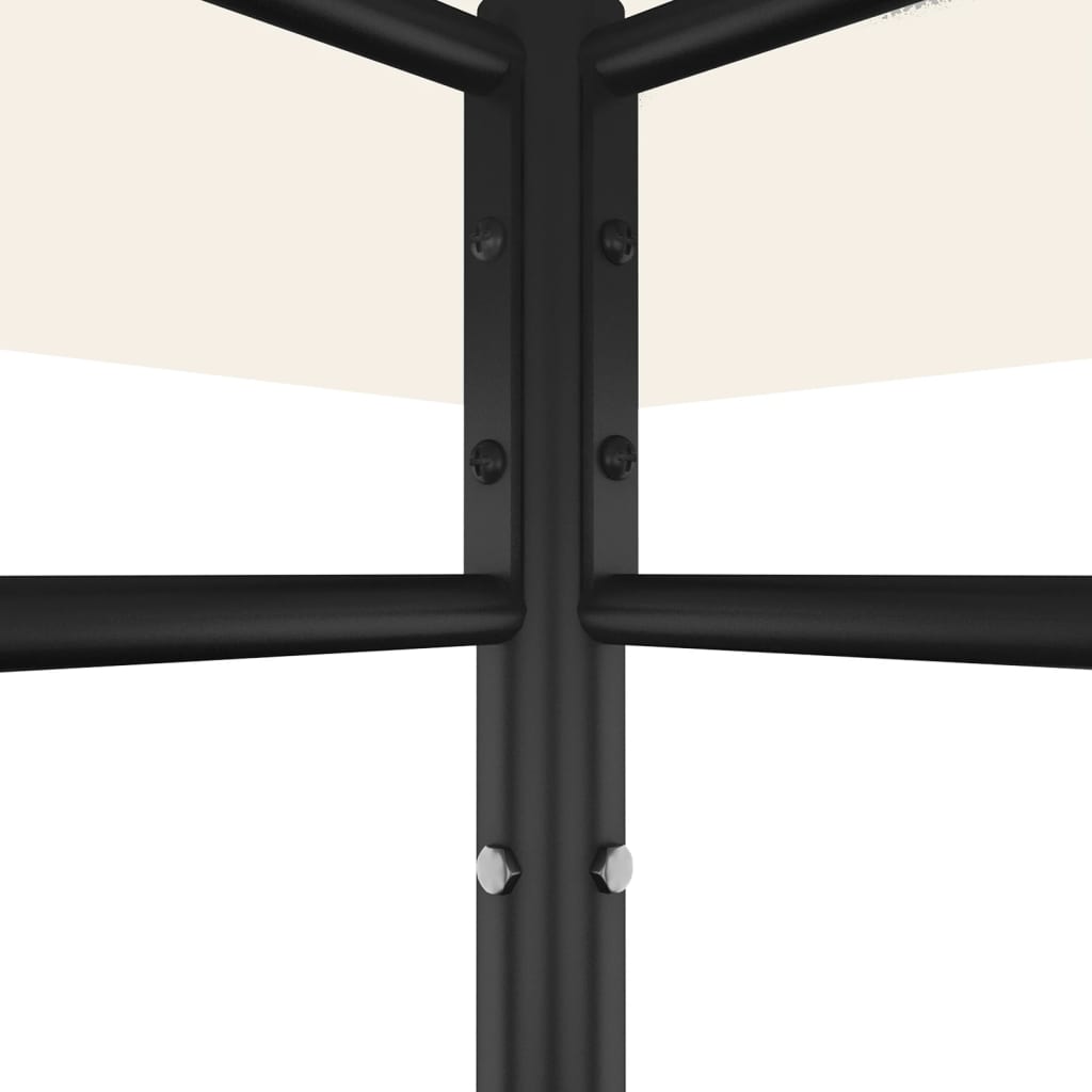 krémszínű pavilon 384x281x270 cm 180 g/m²