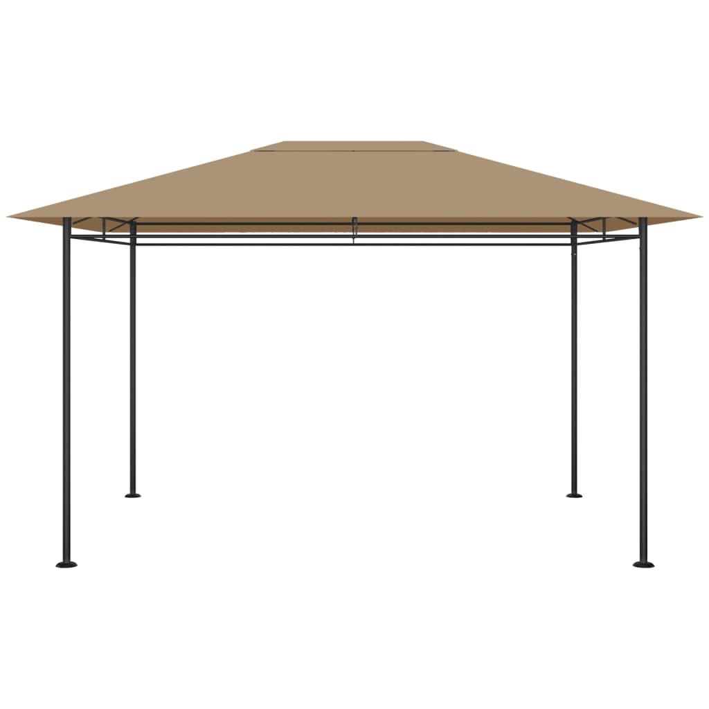 tópszínű pavilon 384x281x270 cm 180 g/m²
