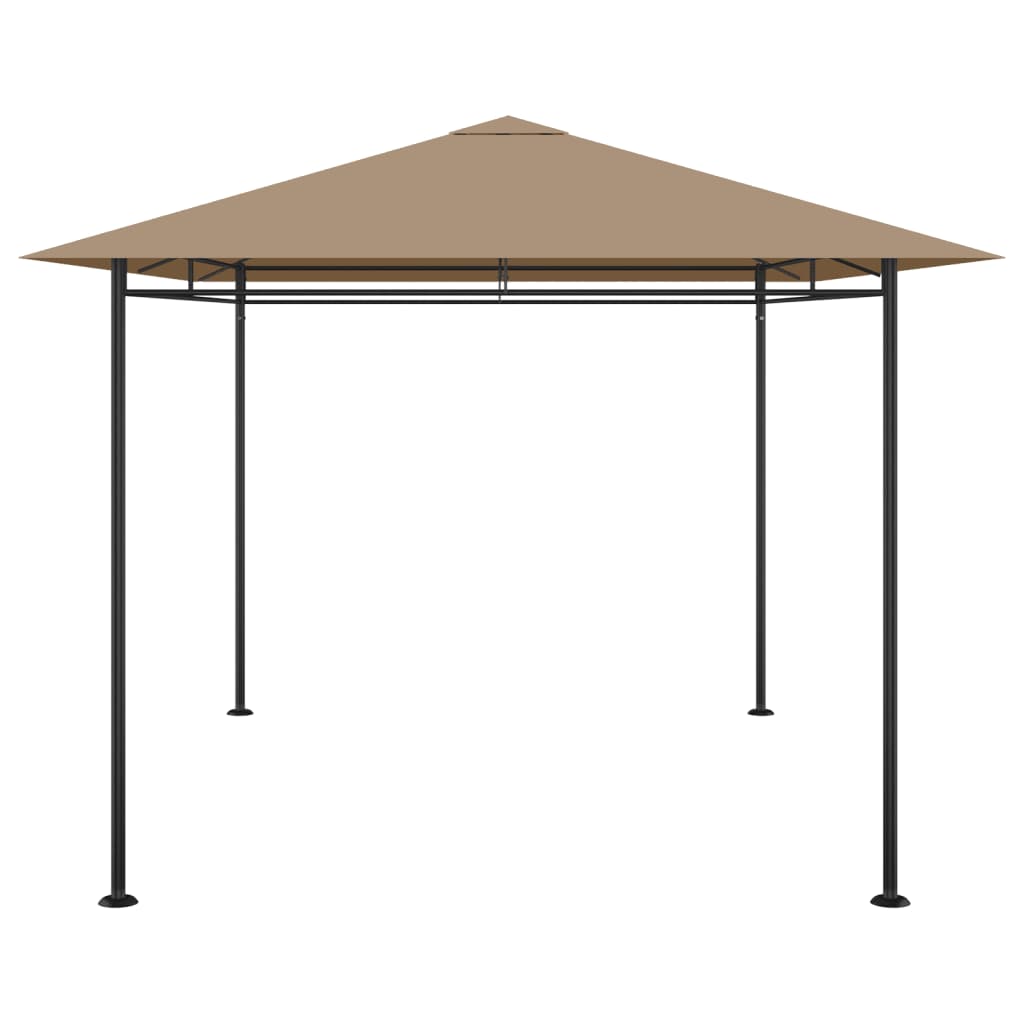 tópszínű pavilon 384x281x270 cm 180 g/m²
