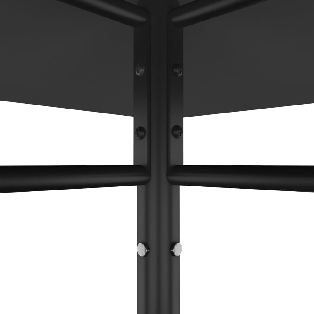 antracitszürke pavilon 384x281x270 cm 180 g/m²