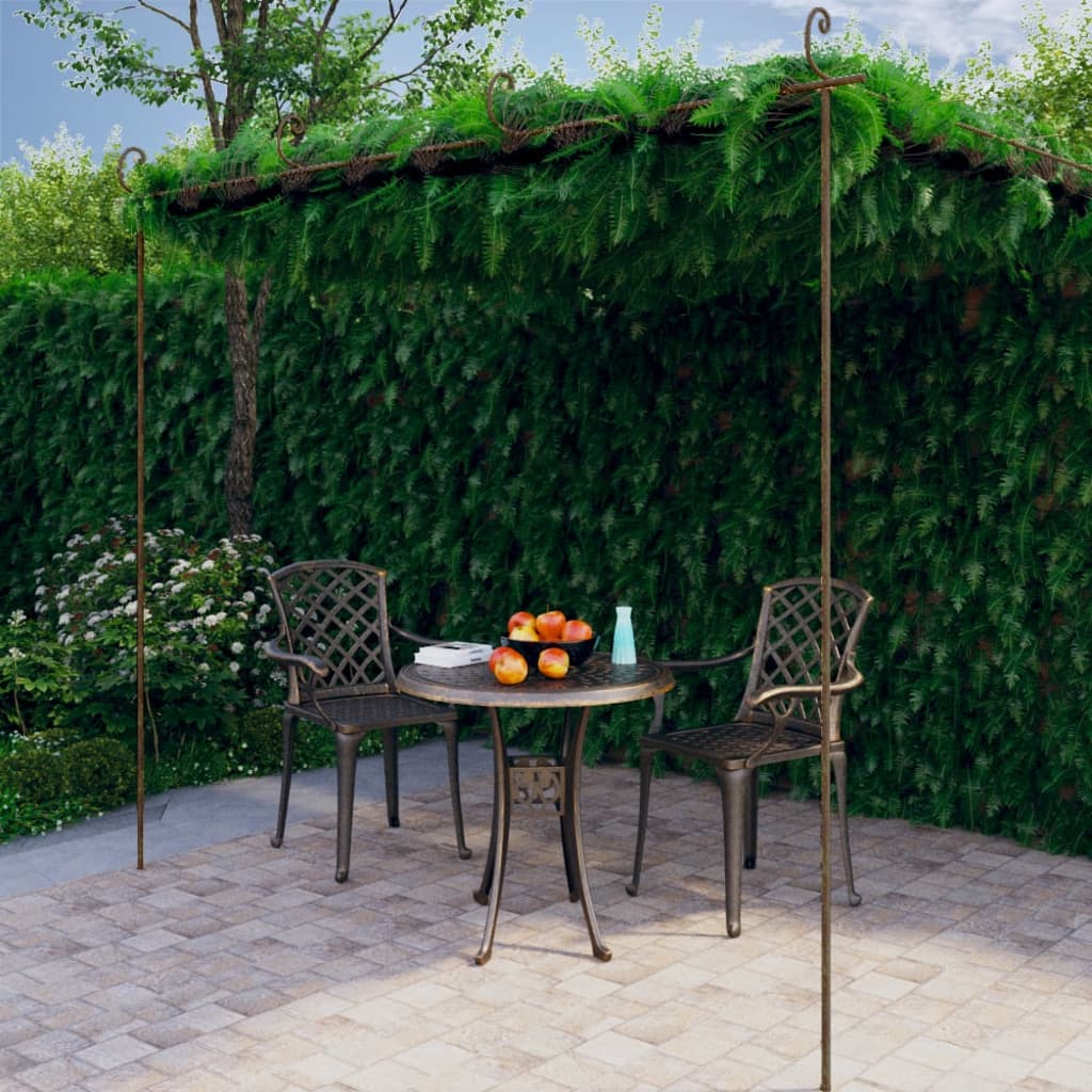 antik barna vas kerti pergola 4 x 3 x 2,5 m