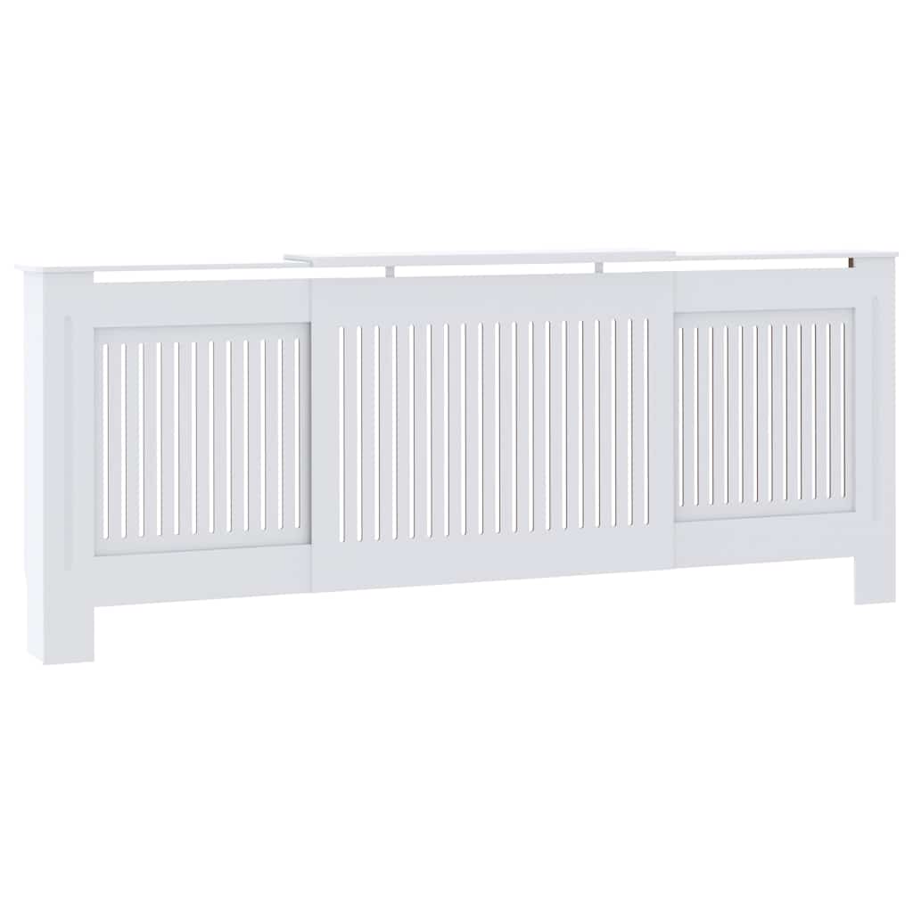 fehér szerelt fa radiátorburkolat 78 cm