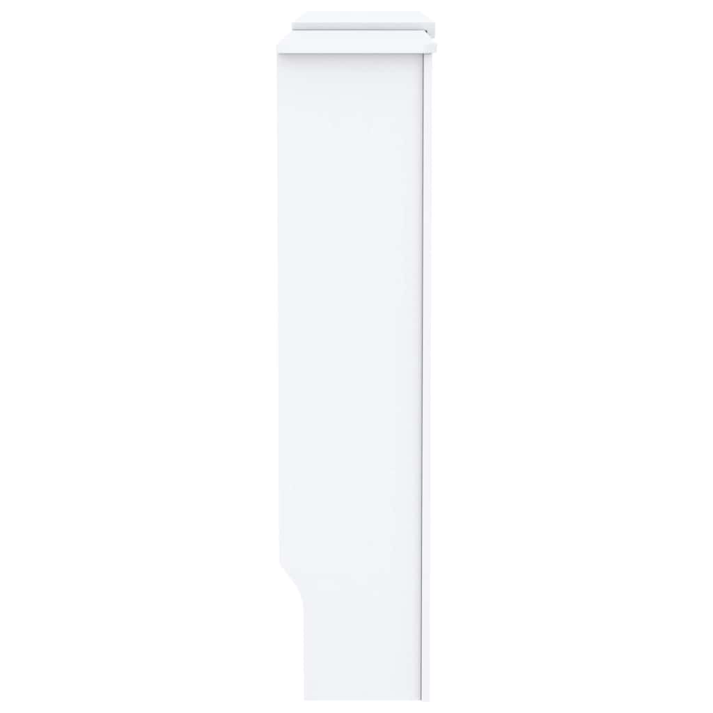 fehér MDF radiátorburkolat 205 cm