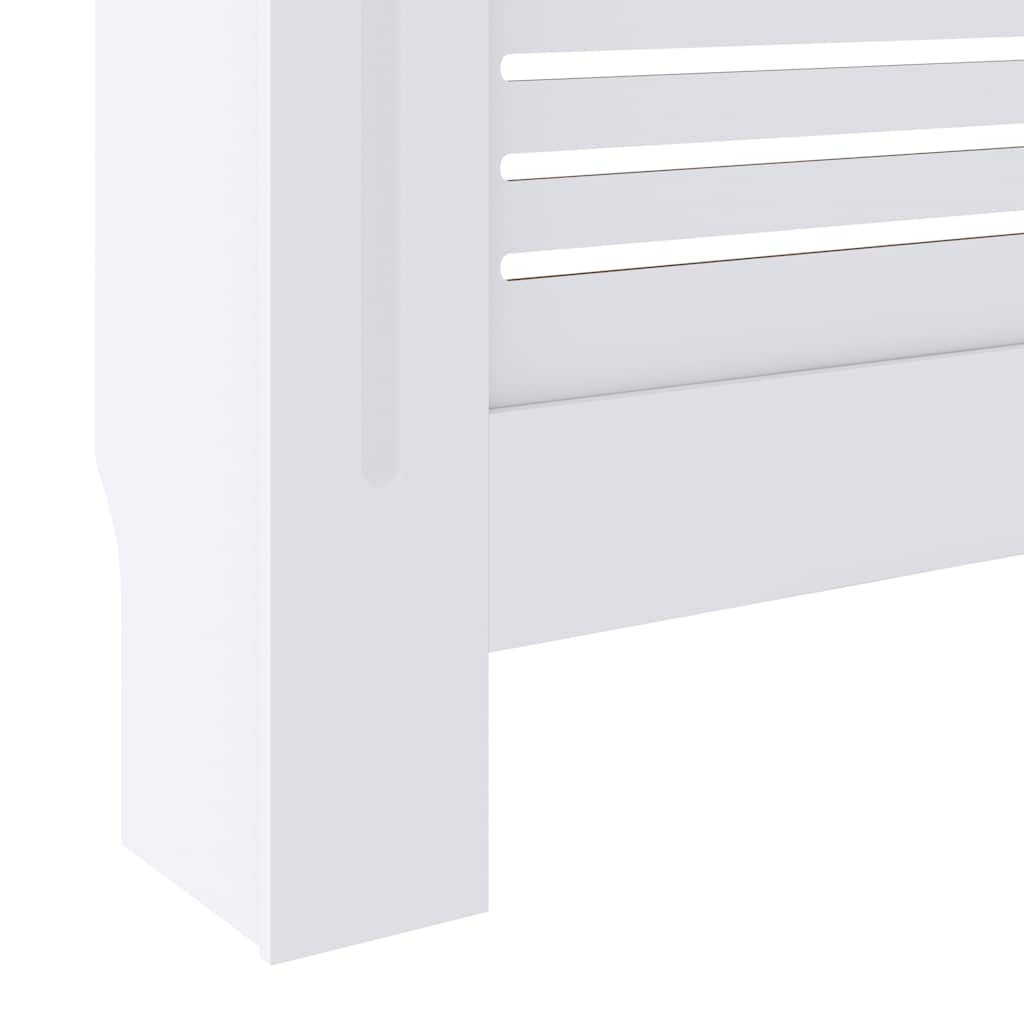 fehér MDF radiátorburkolat 205 cm