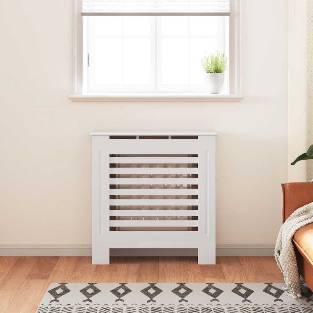 fehér MDF radiátorburkolat 78 cm