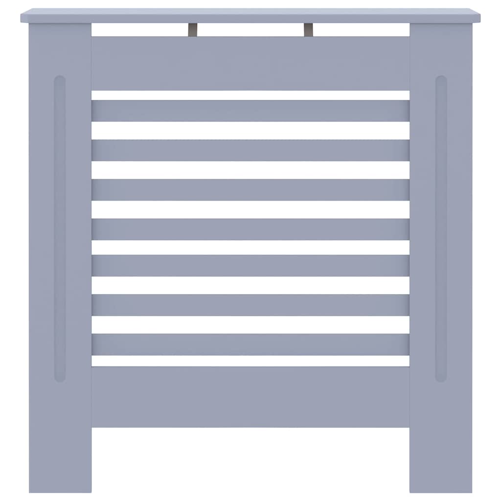 szürke MDF radiátorburkolat 78 cm
