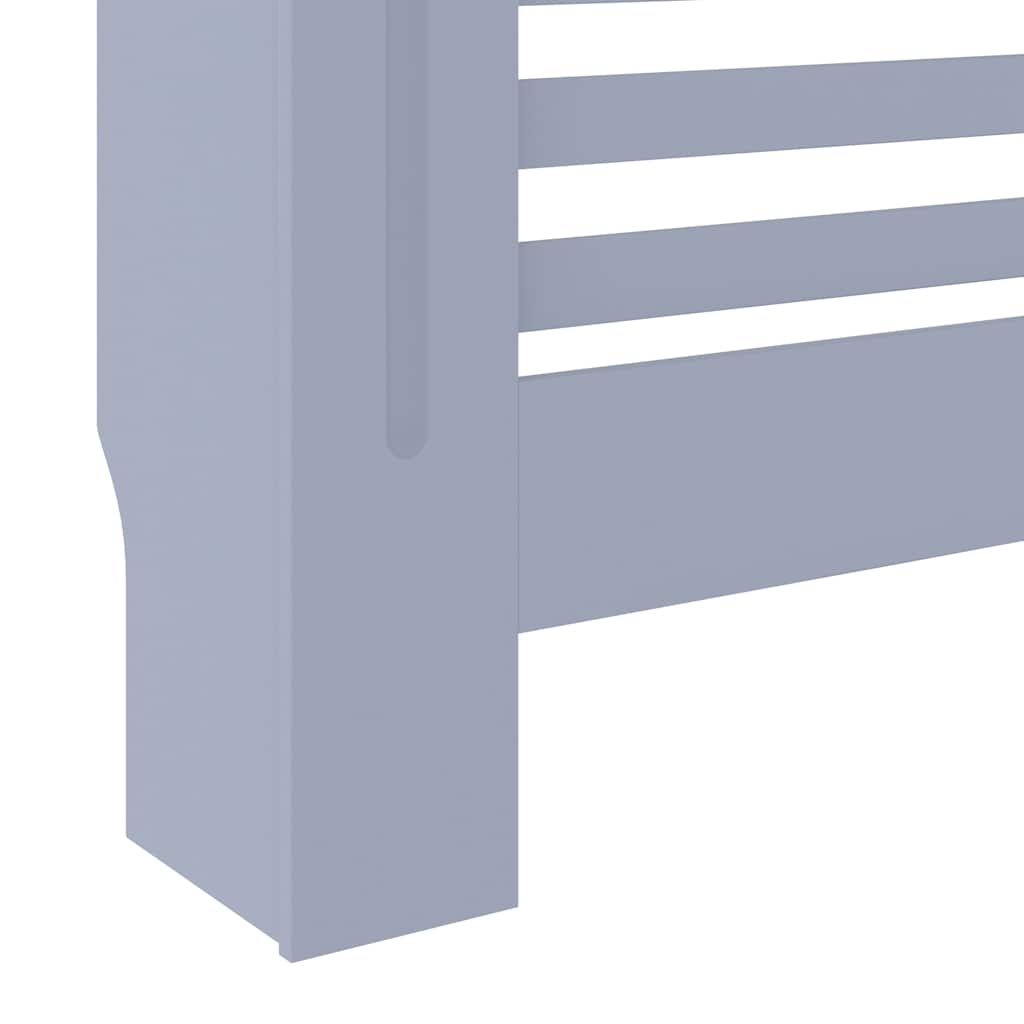 szürke MDF radiátorburkolat 78 cm
