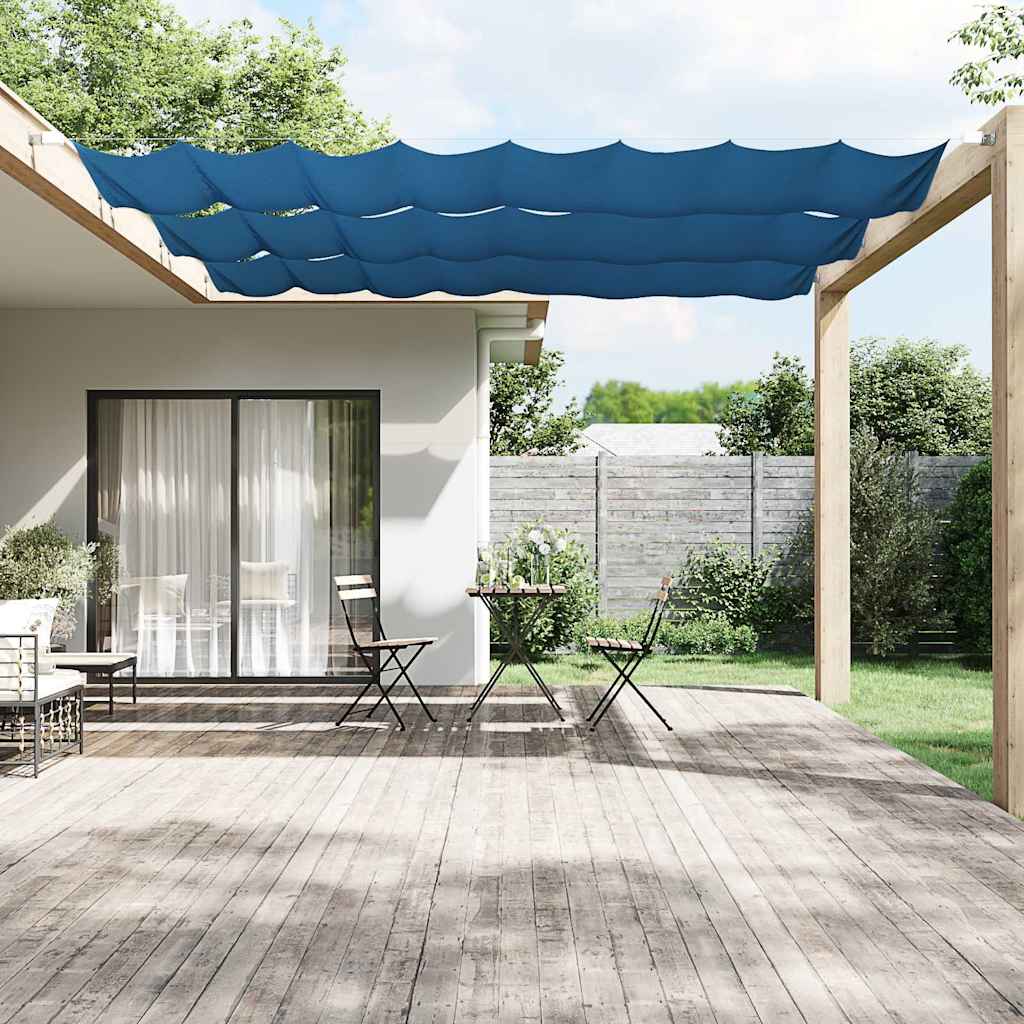 kék oxford-szövet függőleges napellenző 60x420 cm