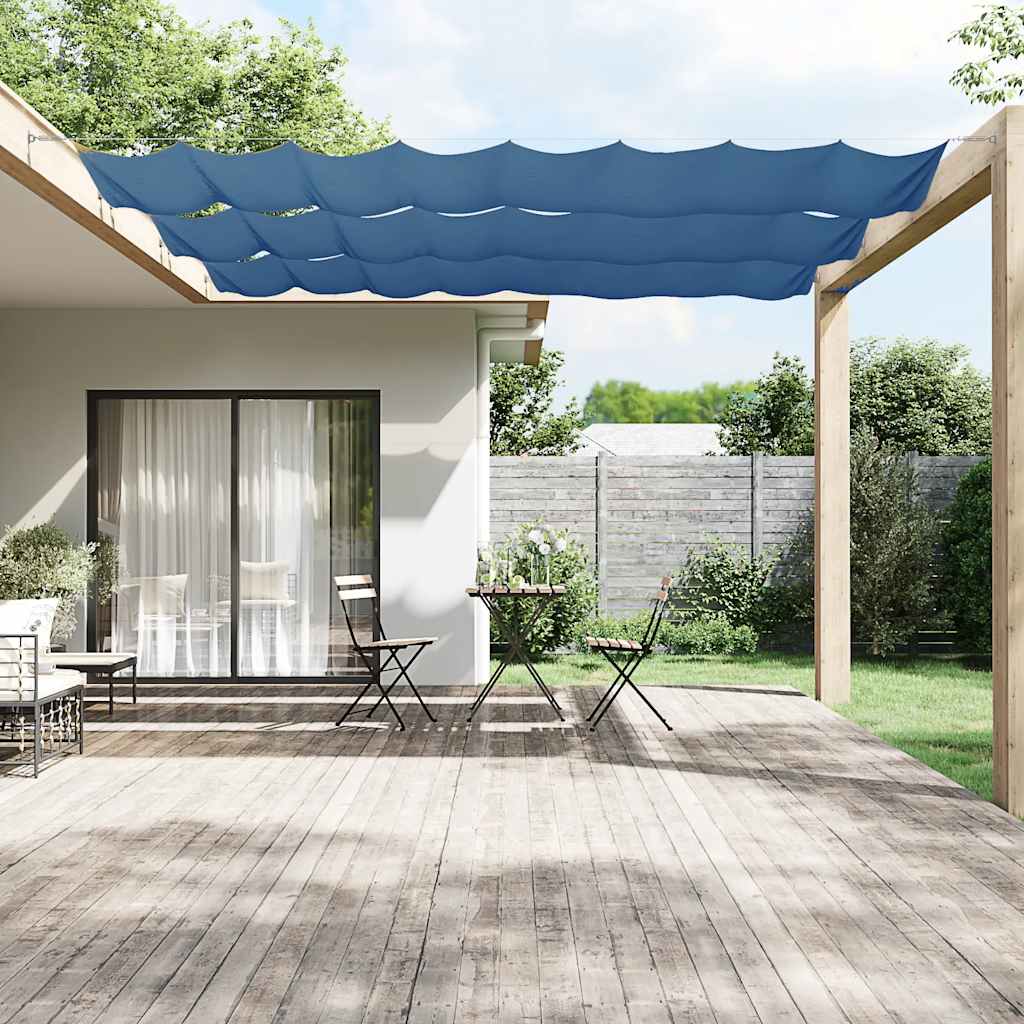 kék oxford-szövet függőleges napellenző 180x800 cm