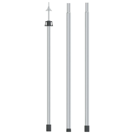 teleszkópos alumínium ponyvaoszlop 102-260 cm