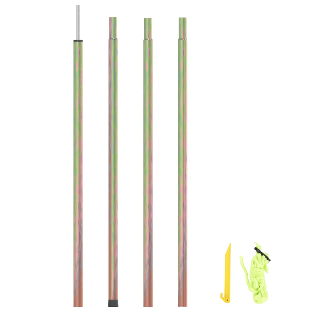 horganyzott acél napvitorlaoszlop 200 cm
